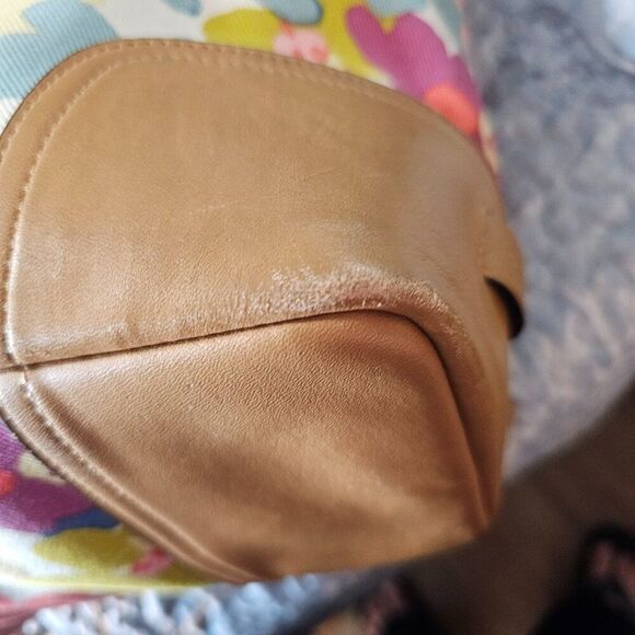 Coach Hadley Floral Print Duffle Shoulder Bag Tote Purse - Picture 6 of 8